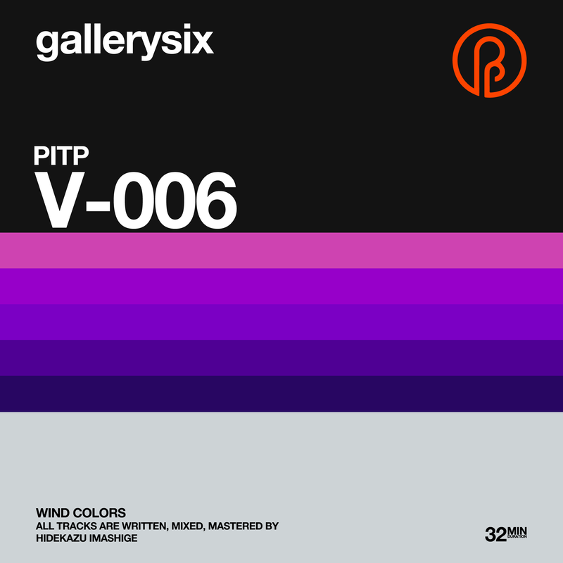 Gallery Six Wind Colors LP past inside the present PITP ambient label Hidekazu Imashige