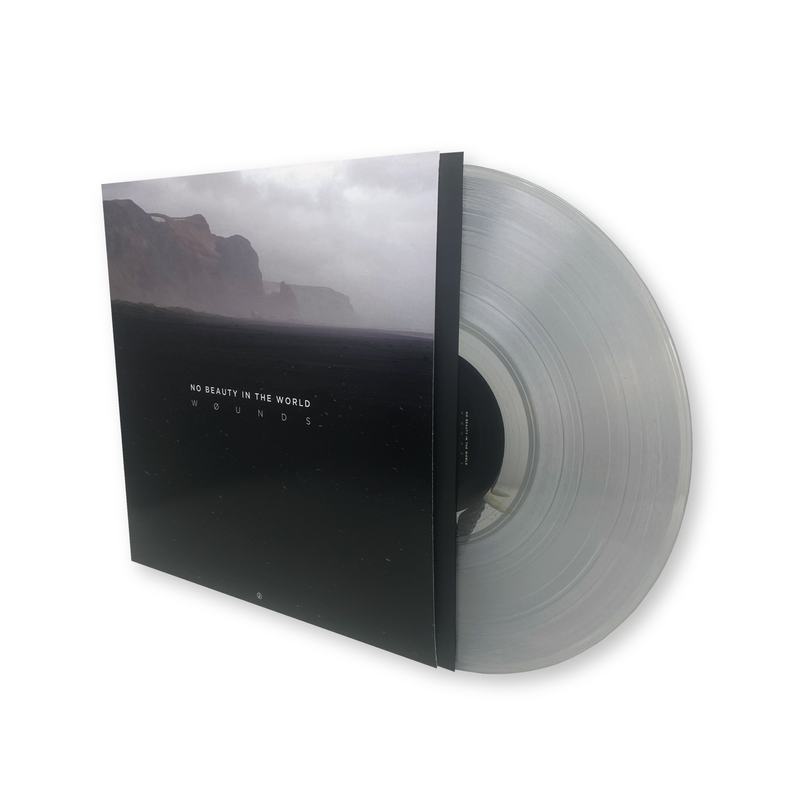 wøunds No Beauty In The World wounds past inside the present pitp ambient drone label vinyl lp 2022 lawrence english room40 clear front opaque gray