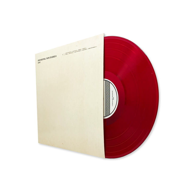 zake orchestral tape studies vinyl lp pitp past inside the present label ambient drone color